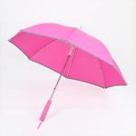 19 Inch Pink Childrens Folding Umbrella , Manual Open Personalized Kids Umbrella