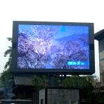Big Billboard Outdoor LED Video Wall Wide Viewing Angle For Media Advertising