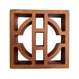 Wholesale Beauty Terracotta Hollow Garden Red Clay Bricks Outdoor Wall Blocks from china suppliers