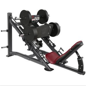 Wholesale Commercial Fitness Equipment Plate Loaded Adjustable Leg Press Hack Squat from china suppliers