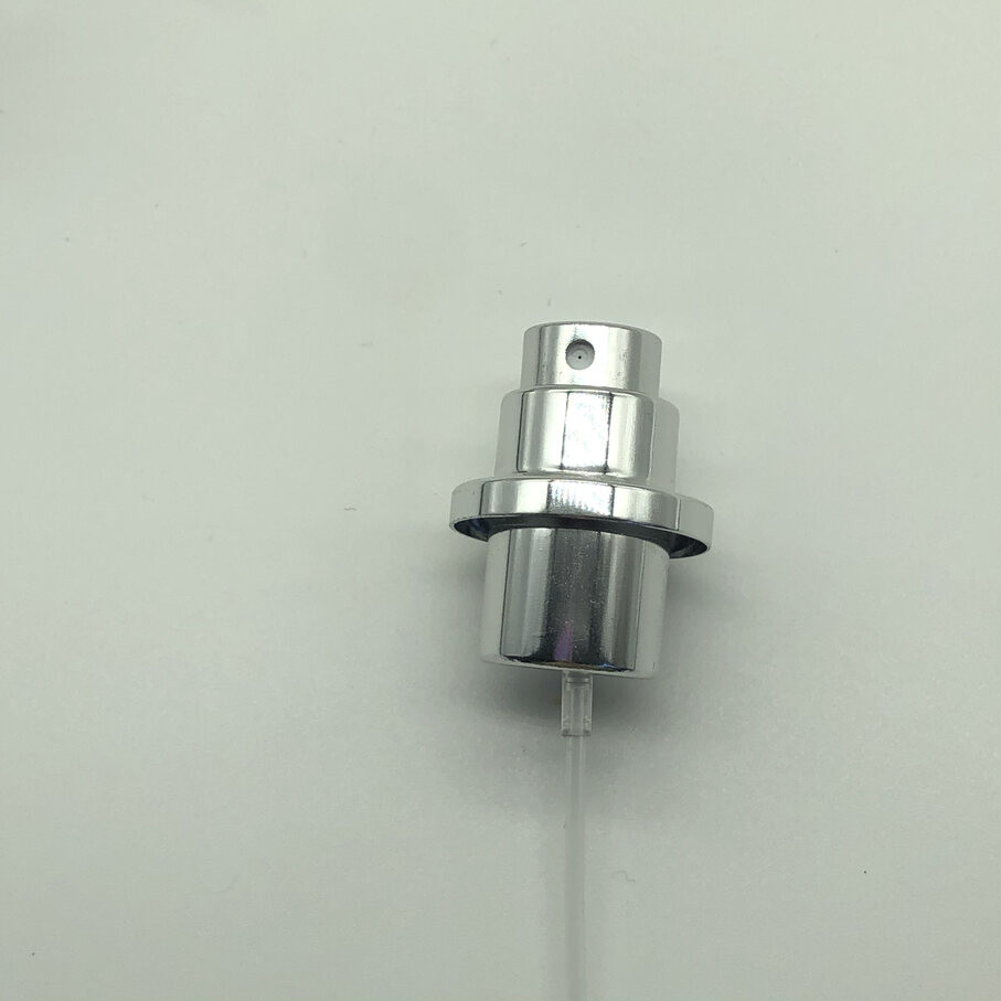 Compact Travel-Ready Perfume Pump for On-the-Go Consumers with TSA-Compliant Design