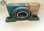 UC208 Industrial Insert Ball Bearings With P208 Cast Iron Green Gray Bearing