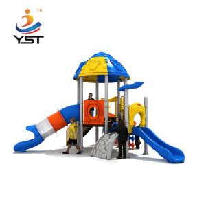 China Outdoor LLDPE Kids Playground Slide Combination Playground Equipment Slides on sale