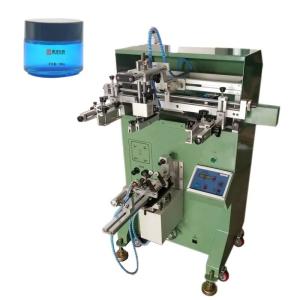 Wholesale One Color Glass Bottle Screen Printing Machine Semiautomatic Emergency stop from china suppliers