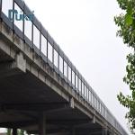 Highway Soundproof Wall Plastic Board And Metal Highway Noise Reduction Barriers