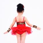 Stage Performance Kids Dance Clothes Confetti Dance Tutu Skirts Animal Printed
