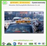 P5 RGB Full Color car taxi roof led sign Display 3G Control Super Clear Vision