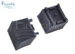Black Nylon Bristle Brush For Orox Auto Cutter Machine Standard Packaging