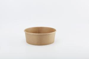 Wholesale Eco-friendly Disposable Kraft Paper Soup Salad Bowl With Lid from china suppliers