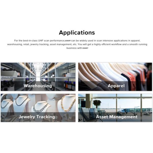 Octa-core 2GHz CPU Handheld PDA Devices UHF RFID Reader Android 8.1 os