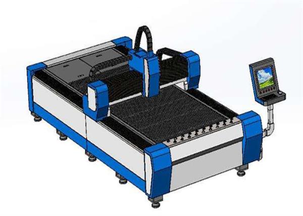 2000 Watt Fiber Optical Laser Metal Cutting Equipment , Laser Profile Cutting