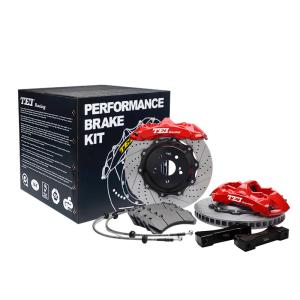 Wholesale Six Piston TEI Racing Big Brake Kit Made For Jaguar F-Pace 20inch 405*34 Drilled And Slotted Rotor from china suppliers