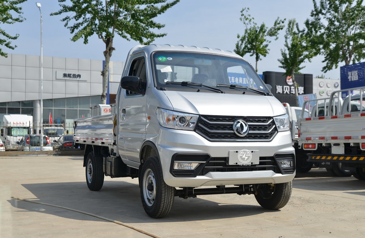 Direct Single Row 4x2 Wheel Slab Type Mini Cargo Truck with EURO 5 Emission Standard