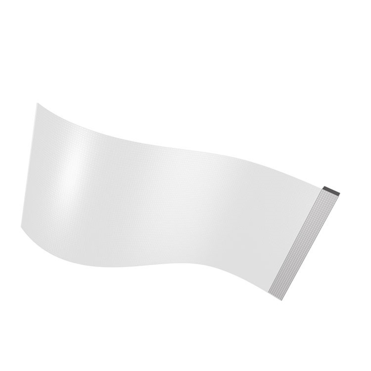 Flexible LED Transparent Film Screen Easy Installation For Advertising LED Panel-p4
