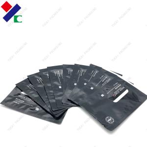 Wholesale ISO Three Side Seal Pouch Mylar Aluminum Foil Face Mask Packaging Bags from china suppliers