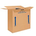 Practical Kraft Paper Corrugated Gift Box Dustproof Wear Resistant