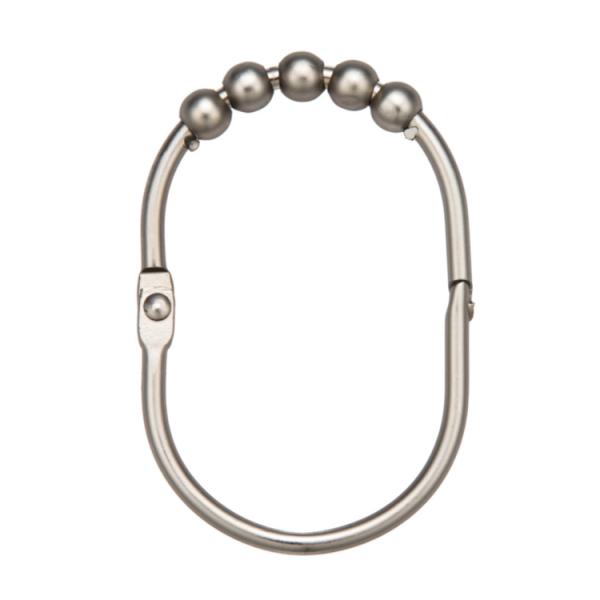 Depot Wide Bathroom Curtain Rings Shower Rod Rings 12.69*6.34*2.53 Cm