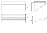 Stainless Steel Kitchen Shelves Adjustable Height Solid Floor Standing Wall