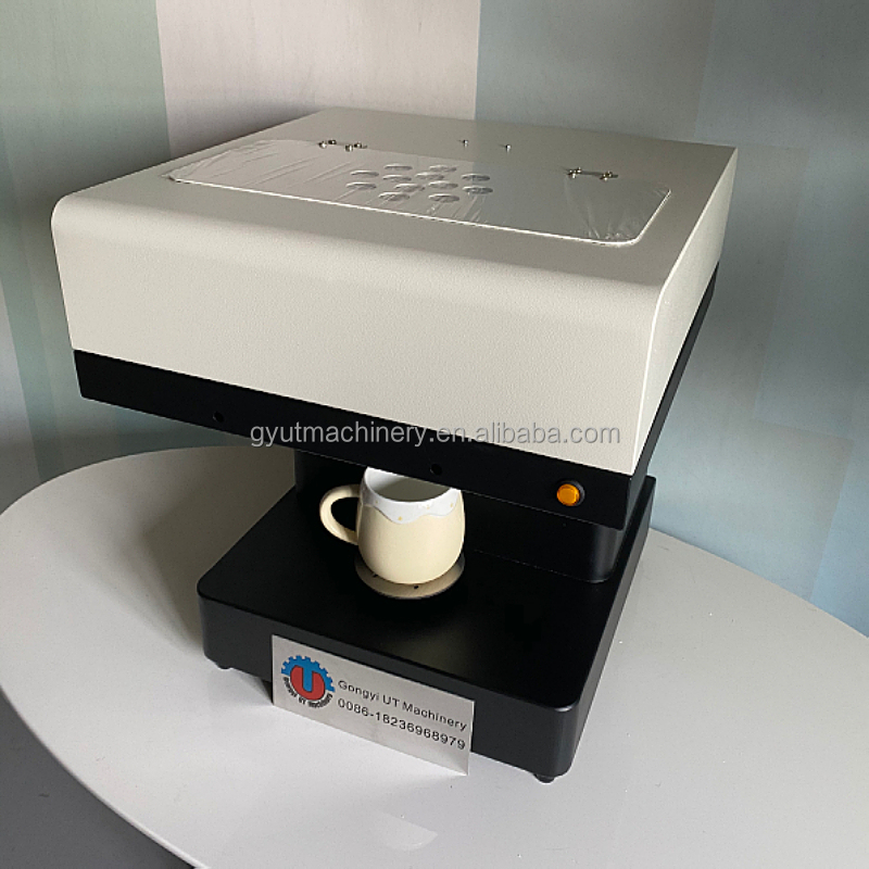 Food Beverage Shops Benefit from Multi Function Coffee Printer 3D Edible Food Printer