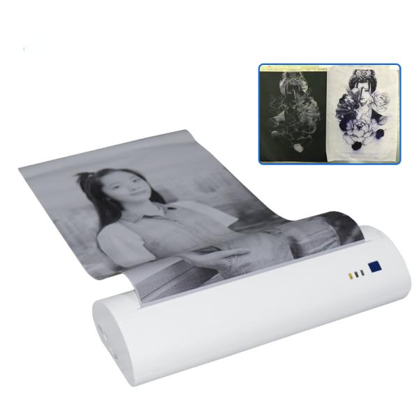 Handheld A4 Width Office Thermal Transfer Printer Business Contract File Printing