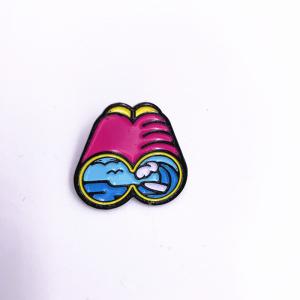 Wholesale Embossed Logo Metal Lapel Pins Gift Dye Black Colors Plated Soft Enamel Pin Badges from china suppliers