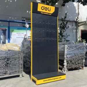 Wholesale Factory Custom Size Color logo gondola shelving supermarket shelves metal exhibit display rack shelf from china suppliers