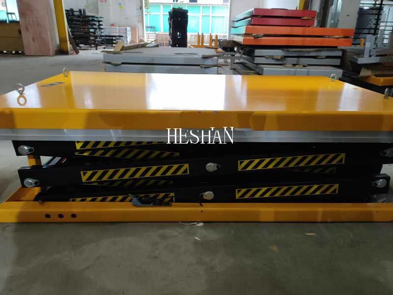 China Customized 2000IBS 4000IBS Load Electric Hydraulic Scissor Electric Lift Table