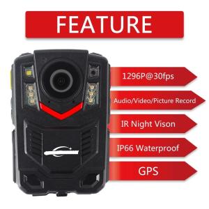 Wholesale Body Mounted Police Video Cameras With GPS Function from china suppliers