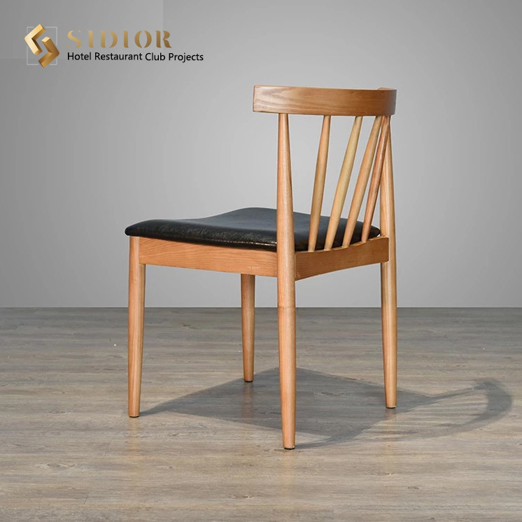 Modern Design Dinning Chair, Hot Sell Restaurant Dinning Chair, Solid Wood Frame, High Density Foam