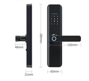 Wholesale Password Digital Door Lock 280*65*21mm Digital Electronic Door Lock Eu Standard from china suppliers