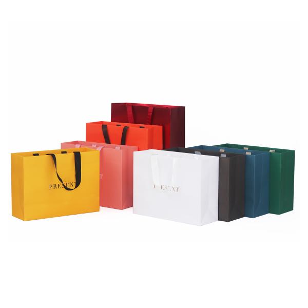 Customized Logo Gravure Printing Paper Bag Making Machine for Luxury Packaging
