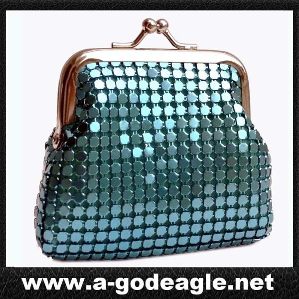 2012 trendy evening metal purse, ladies clutch bag G2075