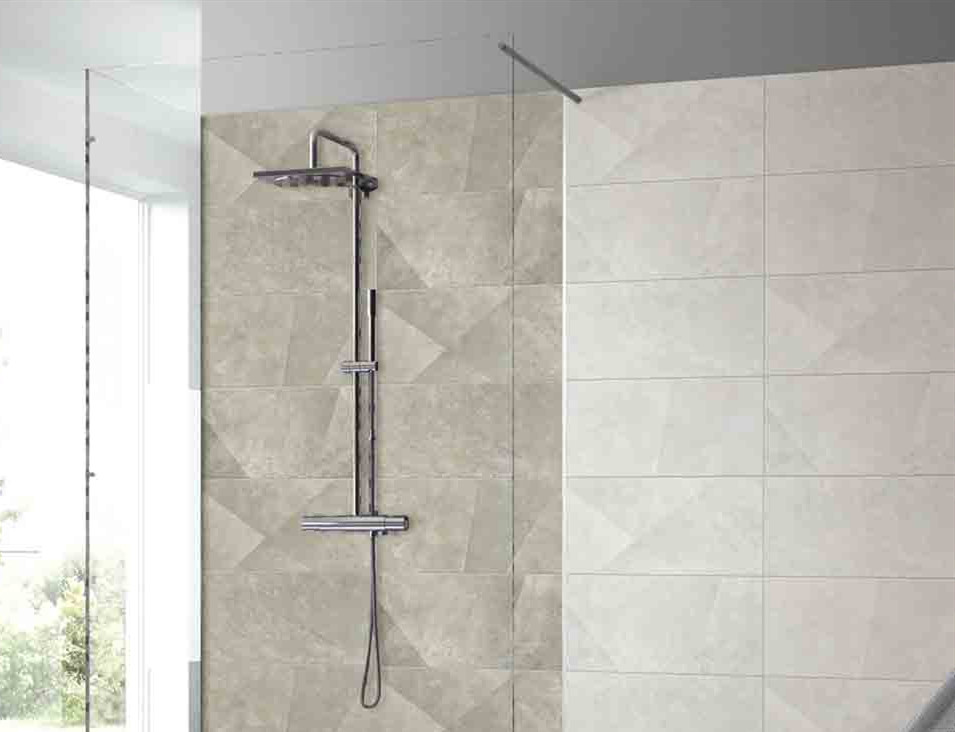 Stone Marble Floor Tiles Brown Color / Ceramic Front House Indoor Wall Tiles