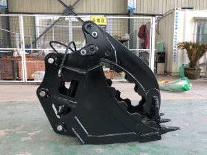 Wholesale Heavy Duty Excavator Thumb Bucket Pin On Type With Reinforcement Plate from china suppliers