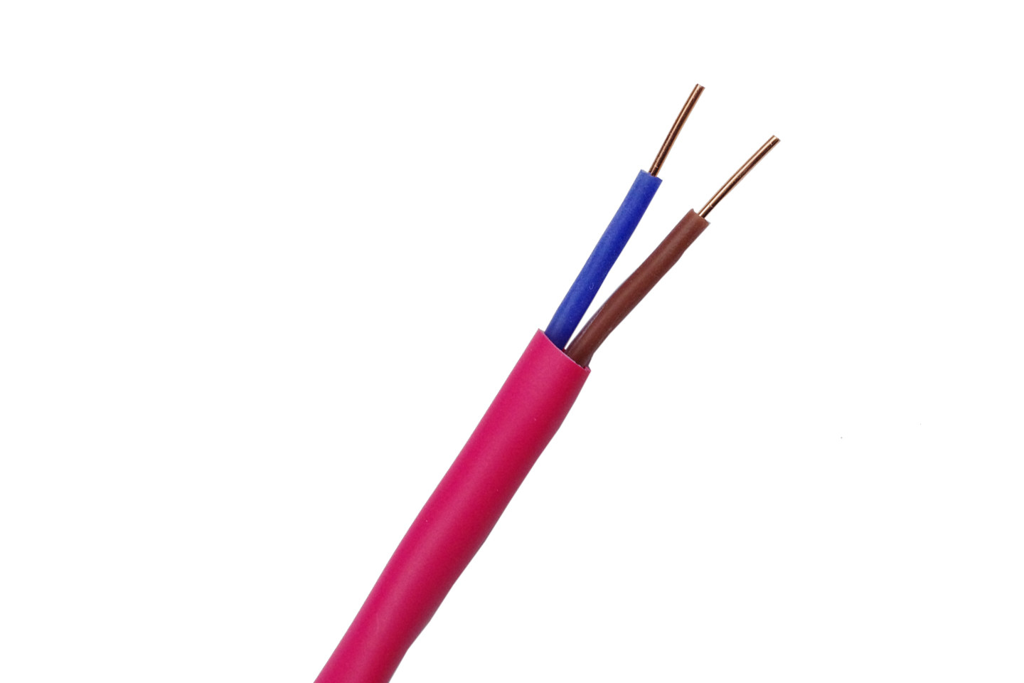 FRLS Unshielded 0.75mm2 Fire Resistant Cable Solid Bare Copper Silicone Rubber