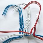 Powder Coated Galvanized 16 Inch Heavy Duty Vinyl Coated Hangers