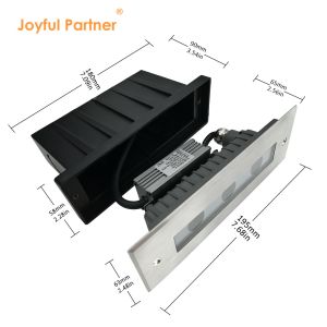 Outdoor Landscape LED Underground Light IP67 Linear Inground Uplight