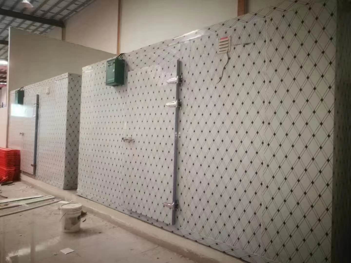 Ice Bag Cold Room Refrigerated Ice Storage Walk In Freezer
