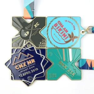 Wholesale Personalized Running Medals Series Puzzle Awards Innovative And Dynamic from china suppliers