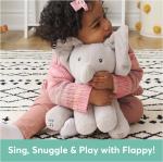 GUND Baby Animated Flappy The Elephant Plush, Singing Stuffed Animal Baby Toy