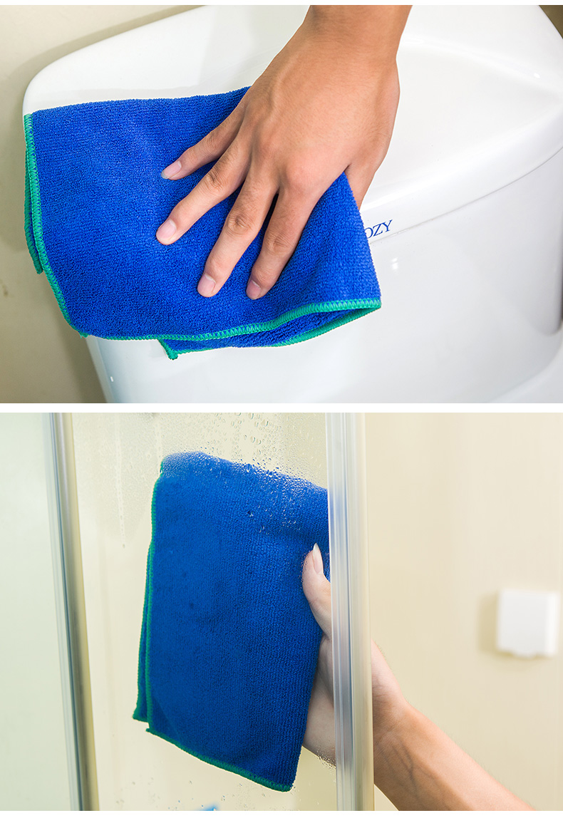 Blue Water Absorbent Reusable Cloth Wipes For Household Cleaning Use