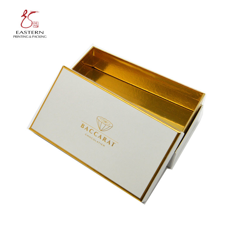 High End Cardboard Cosmetic Packaging , Skincare Packaging Boxes With Gold Foil Edge