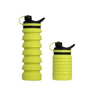 Wholesale Expandable Leakproof 800ML Foldable Silicone Bottle from china suppliers