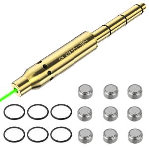 Wholesale Green Bore Sight 223 5.56mm Bore Sight Laser Boresighter 3 Sets Of Batteries from china suppliers