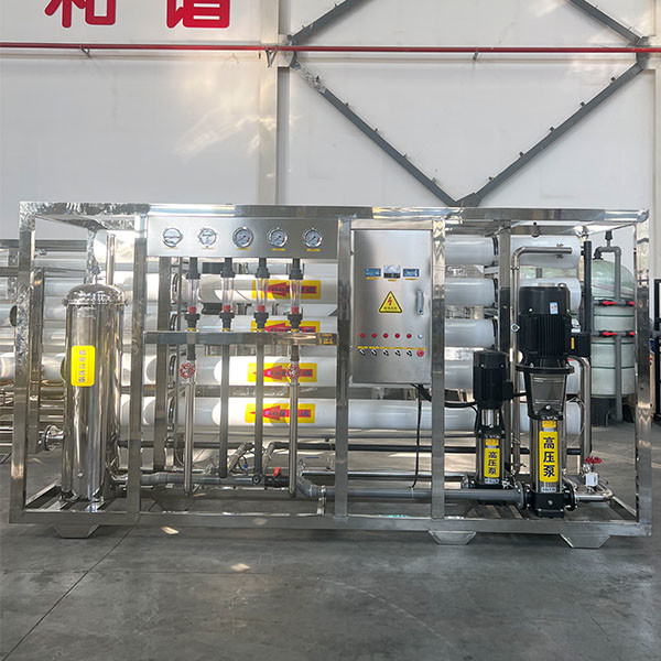 Double Stage Natural Color Water Purification System Reverse Osmosis 6T
