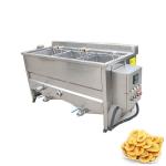 Gas Heating Electric French Fries Automatic Frying Machine