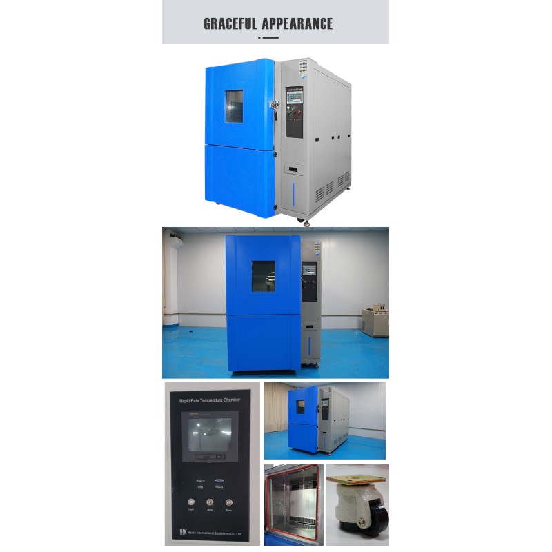 Intelligent Control Enviroment Rapid-rate Thermal Cycle Test Chamber Temperature Variation Testing Equipment