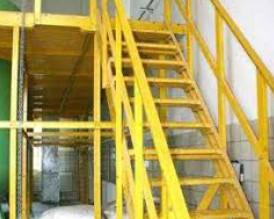 Wholesale Modern Yellow Square Tube FRP Handrail For Industrial Safety Accessibility from china suppliers