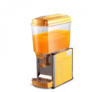 China Yellow 12L Cold Beverage Dispenser Stainless Steel Juice Dispenser on sale