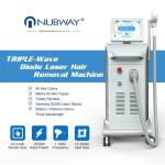Nubway professional beauty machine laser 808nm hair removal diode 808 diode